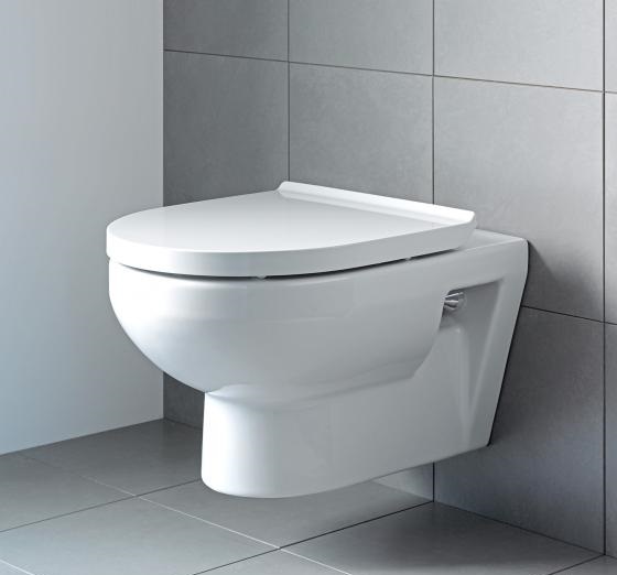 Duravit DuraStyle Унитаз безободковый подвесной с сиденьем 36,5x54x35h см, цвет: белый 45620900A1