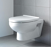 Duravit DuraStyle Унитаз безободковый подвесной с сиденьем 36,5x54x35h см, цвет: белый 45620900A1