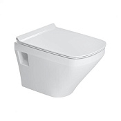 Duravit DuraStyle Унитаз подвесной с сиденьем Rimless 37x48x35,5h см, цвет: белый 45710900A1