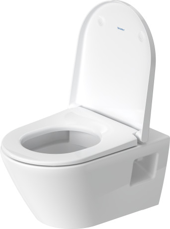 Duravit D-Neo Унитаз подвесной с сиденьем Rimless 37x54x36h см, цвет: белый 45780900A1
