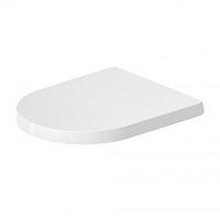 Duravit Me by Starck Унитаз безободковый подвесной с сиденьем 37x57x36h см, цвет: белый 45790920A1