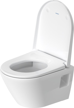 Duravit D-Neo Унитаз подвесной с сиденьем Rimless 37x48x36h см, цвет: белый 45870900A1
