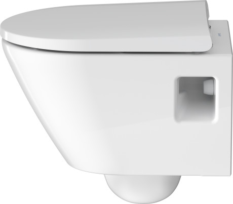 Duravit D-Neo Унитаз подвесной с сиденьем Rimless 37x48x36h см, цвет: белый 45870900A1