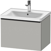 Duravit D-Neo Тумба под раковину с 1-им ящ. 63,4x45,2x44h см, цвет: бетонно-серый мат. DE425400707