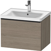 Duravit D-Neo Тумба под раковину подвесная с 1-им ящ. 63,4x45,2x44h см, цвет: дуб терра DE425403535