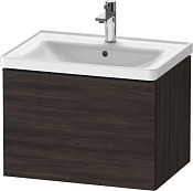 Duravit D-Neo Тумба под раковину с 1-им ящ. 63,4x45,2x44h см, цвет: каштан темн. DE425405353