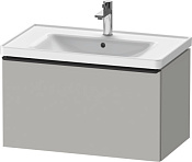 Duravit D-Neo Тумба под раковину с 1-им ящ. 78,4x45,2x44h см, цвет: бетонно-серый мат. DE425500707