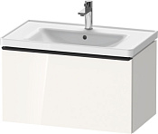 Duravit D-Neo Тумба под раковину с 1-им ящ. 78,4x45,2x44h см, цвет: белый глянц. DE425502222