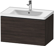 Duravit D-Neo Тумба под раковину с 1-им ящ. 78,4x45,2x44h см, цвет: каштан темн. DE425505353