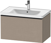 Duravit D-Neo Тумба под раковину подвесная с 1-им ящиком 78,4x45,2x44h см, цвет: лен DE425507575