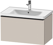 Duravit D-Neo Тумба под раковину с 1-им ящ. 78,4x45,2x44h см, цвет: серо-коричневый мат. DE425509191