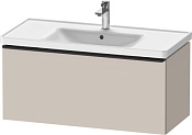 Duravit D-Neo Тумба под раковину с 1-им ящ. 98,4x45,2x44h см, цвет: серо-коричневый мат. DE425609191