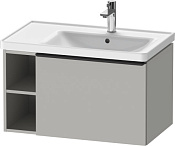 Duravit D-Neo Тумба под раковину с 1-им ящ. 78,4x45,2x44h см, цвет: бетонно-серый мат. DE425700707