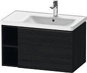 Duravit D-Neo Тумба под раковину подвесная с 1-им ящ. 78,4x45,2x44h см, цвет: дуб черный DE425701616