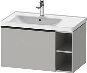 Duravit D-Neo Тумба под раковину с 1-им ящ. 78,4x45,2x44h см, цвет: бетонно-серый мат. DE425800707