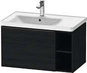 Duravit D-Neo Тумба под раковину подвесная с 1-им ящ. 78,4x45,2x44h см, цвет: дуб черный DE425801616