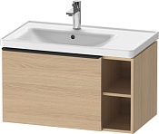 Duravit D-Neo Тумба под раковину подвесная с 1-им ящ. 78,4x45,2x44h см, цвет: дуб натур. DE425803030