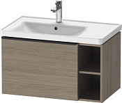 Duravit D-Neo Тумба под раковину подвесная с 1-им ящ. 78,4x45,2x44h см, цвет: дуб терра DE425803535