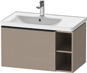 Duravit D-Neo Тумба под раковину подвесная с 1-им ящиком 78,4x45,2x44h см, цвет: лен DE425807575