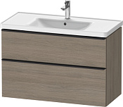 Duravit D-Neo Тумба под раковину подвесн. с 2-мя ящ. 98,4x45,2x62,5h см, цвет: дуб терра DE435603535