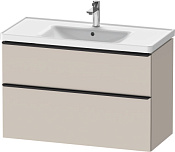 Duravit D-Neo Тумба под раковину 98,4x45,2x62,5h см, цвет: серо-коричневый мат. DE435609191