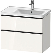 Duravit D-Neo Тумба под раковину с 2-мя ящ. 78,4x45,2x62,5h см, цвет: белый глянц. DE435802222