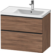 Duravit D-Neo Тумба под раковину с 2-мя ящ. 78,4x45,2x62,5h см, цвет: орех натур. DE435807979