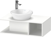 Duravit D-Neo Тумба под раковину подвесная 80x48x26h см, цвет: Gres Pietra Grey Opaco DE491801818