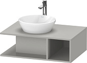 Duravit D-Neo Тумба под раковину подвесная 80x55x26h см, цвет: бетонно-серый матовый DE492800707