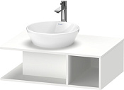 Duravit D-Neo Тумба под раковину подвесная 80x55x26h см, цвет: Gres Pietra Grey Opaco DE492801818