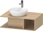 Duravit D-Neo Тумба под раковину подвесная 80x55x26h см, цвет: дуб натуральный DE492803030