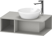 Duravit D-Neo Тумба под раковину подвесная 80x48x26h см, цвет: бетонно-серый матовый DE493800707