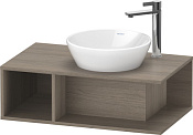 Duravit D-Neo Тумба под раковину подвесная 80x48x26h см, цвет: дуб терра DE493803535