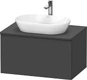 Duravit D-Neo Тумба под раковину подвесная с 1-им ящ. 80x55x45,9h см, цвет: графит мат. DE494704949