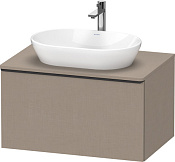 Duravit D-Neo Тумба под раковину подвесная с 1-им ящиком 80x55x45,9h см, цвет: лен DE494707575