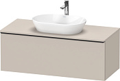 Duravit D-Neo Тумба под раковину с 1-им ящ. 120x55x45,9h см, цвет: серо-коричневый мат. DE494909191