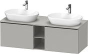 Duravit D-Neo Тумба под две раковины 140x55x45,9h см, цвет: бетонно-серый мат. DE4950B0707