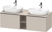 Duravit D-Neo Тумба под две раковины 140x55x45,9h см, цвет: серо-коричневый мат. DE4950B9191