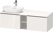 Duravit D-Neo Тумба под раковину слева с 2-мя ящ. 140x55x45,9h см, цвет: белый глянц. DE4950L2222