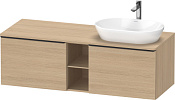 Duravit D-Neo Тумба под раковину справа с 2-мя ящ. 140x55x45,9h см, цвет: дуб натур. DE4950R3030