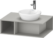 Duravit D-Neo Тумба под раковину подвесная 80x55x26h см, цвет: бетонно-серый матовый DE495800707