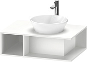 Duravit D-Neo Тумба под раковину подвесная 80x55x26h см, цвет: Gres Pietra Grey Opaco DE495801818