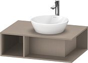 Duravit D-Neo Тумба под раковину подвесная 80x55x26h см, цвет: лен DE495807575