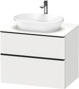 Duravit D-Neo Тумба под раковину с 2-мя ящ. 80x55x64,4h см, цвет: Gres Pietra Grey Opaco DE496701818