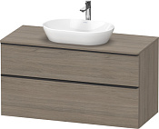 Duravit D-Neo Тумба под раковину подвесная с 2-мя ящ. 120x55x64,4h см, цвет: дуб терра DE496903535