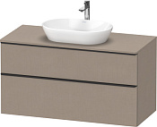 Duravit D-Neo Тумба под раковину подвесная с 2-мя ящиками 120x55x64,4h см, цвет: лен DE496907575