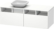 Duravit DuraStyle Тумба под раковину слева 140x55x50h см, цвет: Gres Pietra Grey Opaco DS 6785 L 18