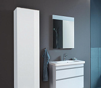 Duravit DuraStyle Шкаф-пенал подвесной 42х36x180h см, цвет: белый глянцевый DS1229L2222