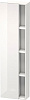 Duravit DuraStyle Шкаф-пенал подвесной 50х24x180h см, цвет: белый глянцевый DS1248L2222