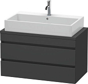 Duravit DuraStyle Тумба под консоль с 2-мя ящ. 90x47,8x51,2h см, цвет: графит мат. DS530804949